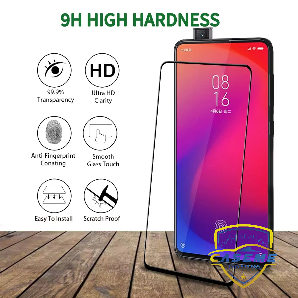 Kính cường lực cho Xiaomi Redmi K20 Pro, Xiaomi Mi 9T/ K20 hiệu OG độ cứng 9h, mỏng 0.3mm, bảo vệ màng loa, chống vỡ, chống xước cao cấp - Hàng nhập khẩu