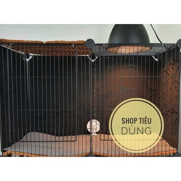 Thảm sơ dừa lót chuồng bò sát chuyên dụng 50x50cm