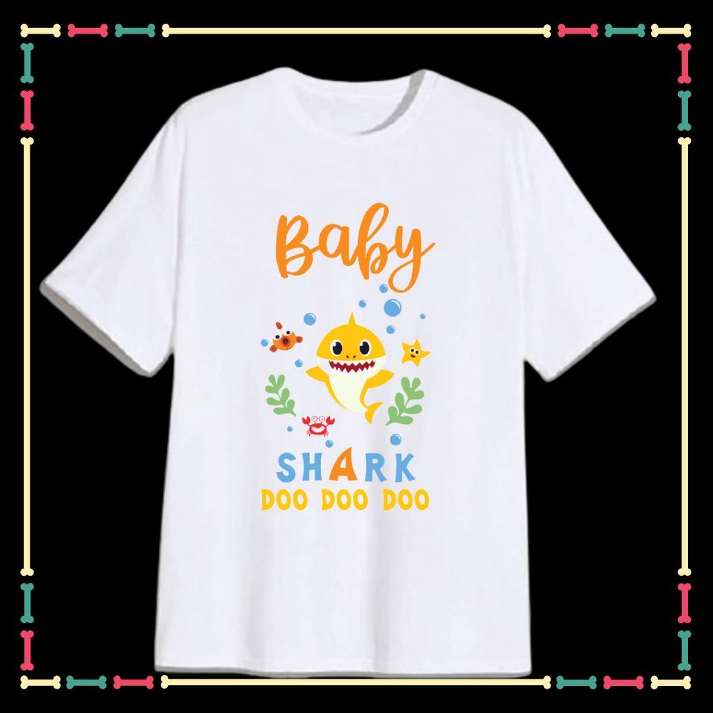 Áo baby Shark cho bé trai bé gái hit hot dễ thương đủ size áo