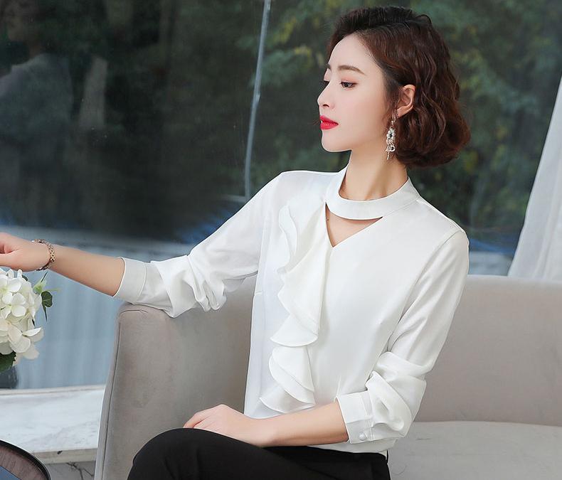 ÁO SƠ MI CỔ BÈO GIỌT NƯỚC CAO CẤP GD3322A