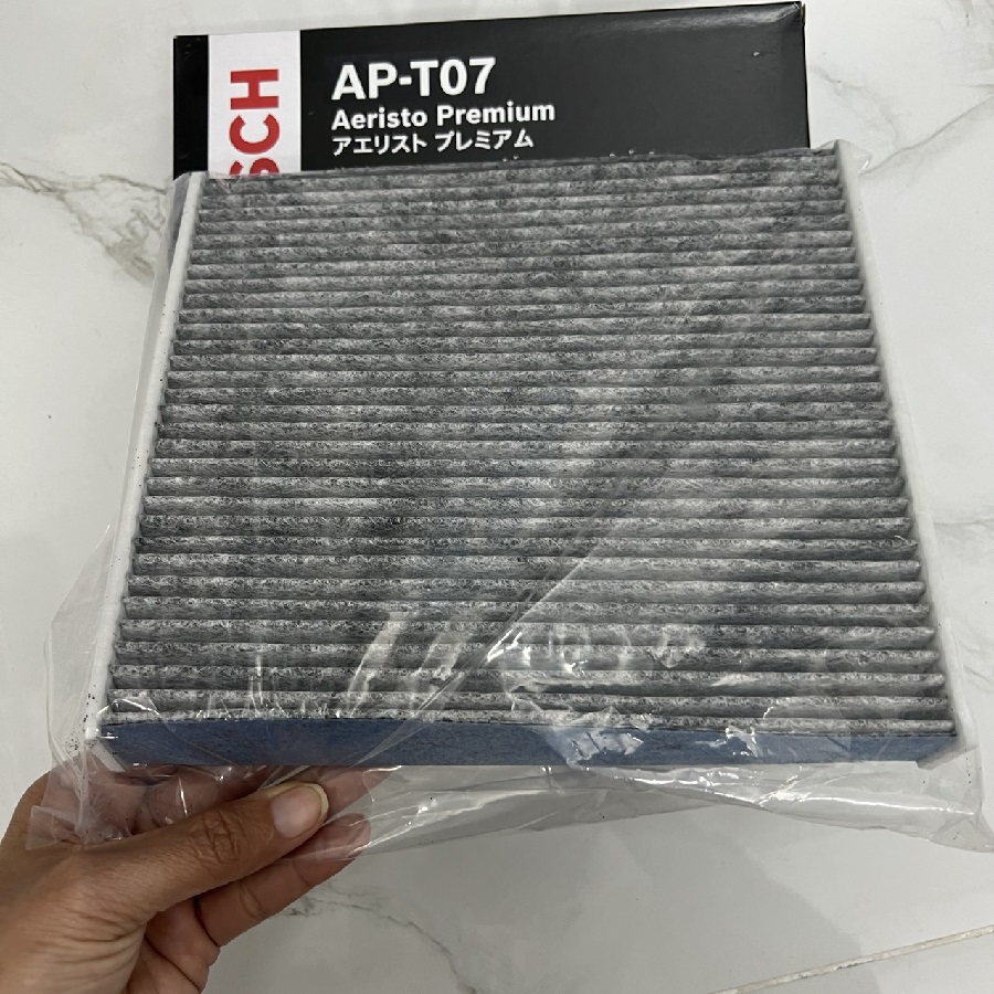 Lọc Điều Hòa Cao Cấp Có Than Hoạt Tính BOSCH Aeristo Premium AP-T07 | Toyota Vios, Altis, Fortuner, Innova .. Hibu