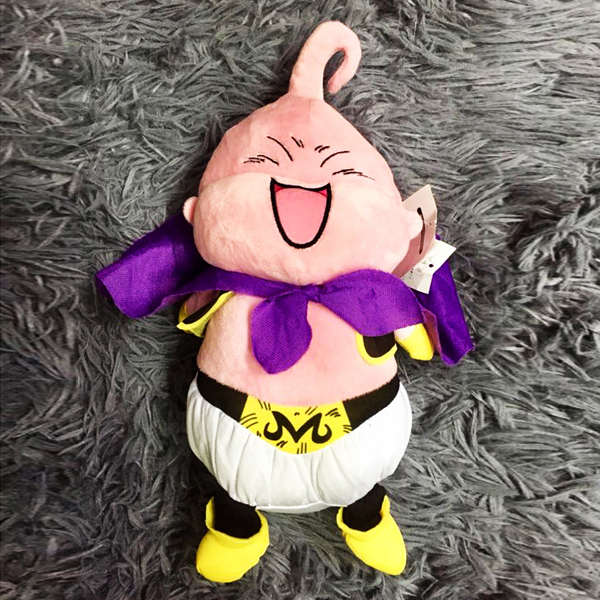 Gấu Bông Ma Bư Mập Trong Dragon Ball (35 Cm) Gb202 (Tặng 1 Móc Khóa Dây Da Pu Đính Đá Lấp Lánh)