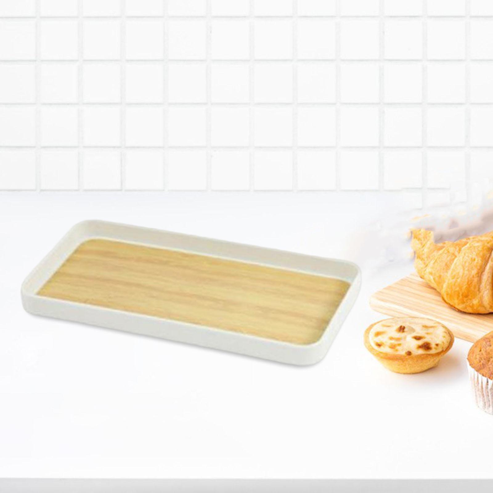 Portable Serving Tray Fruit Platter Food Dish for Desktop Dining Table Party