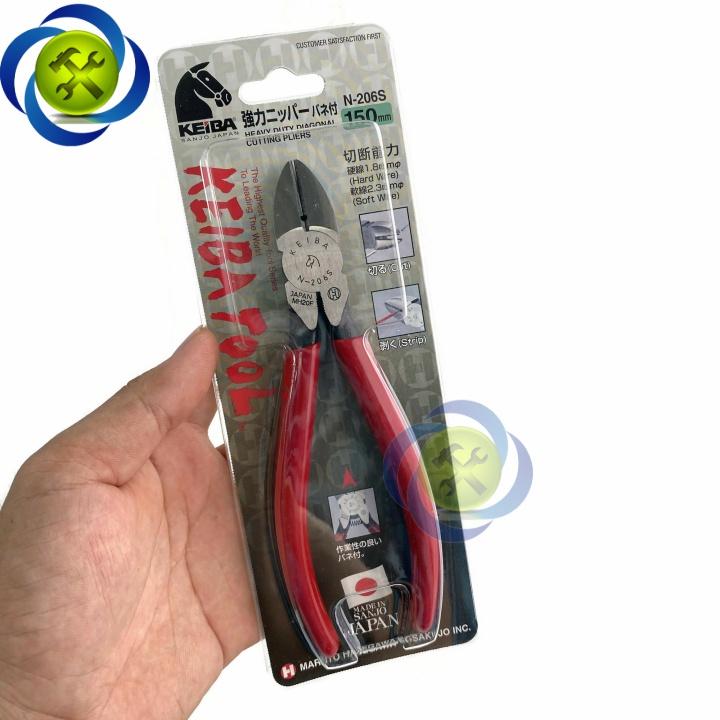 Kìm cắt Keiba N-206S Nhật Bản dài 150mm loại 6 inch