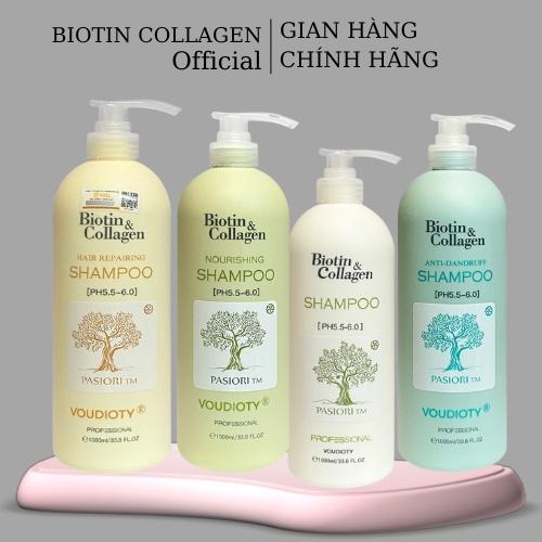 Cặp Dầu gội và dầu xả Biotin collagen