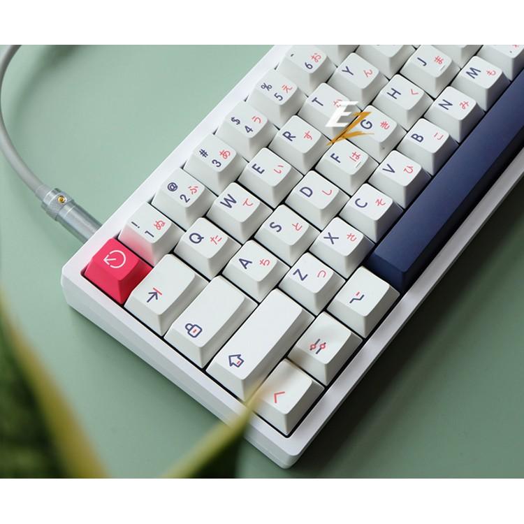 Keycap cho bàn phím Konmomo Cherry Profile Thick PBT 140 Phím | Gearbros
