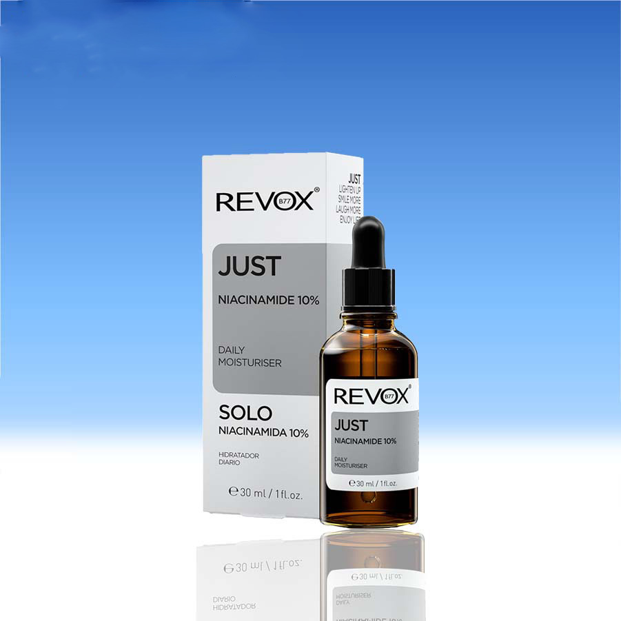 Tinh chất Revox B77 Just Niacinamide 10% dưỡng ẩm hàng ngày cho da mặt và cổ 30ml