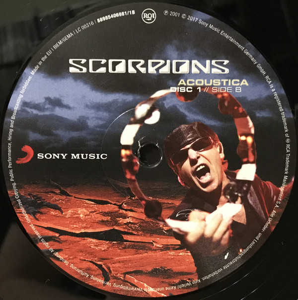 Đĩa than - LP - Scorpions - Acoustica - New vinyl record