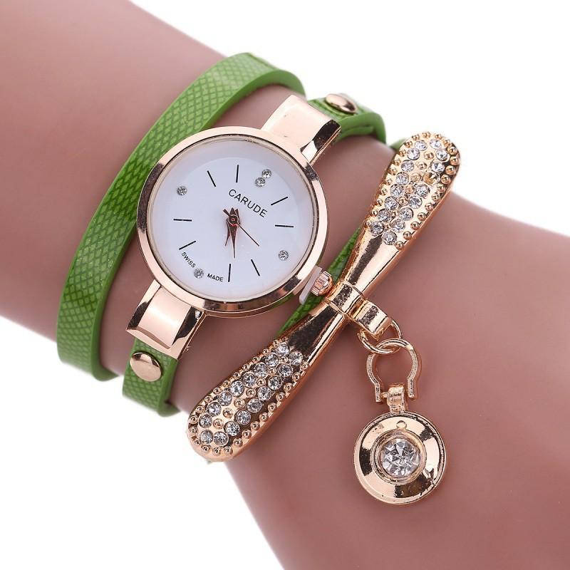 Đồng có dây đeo dạng vòng tay đính đá