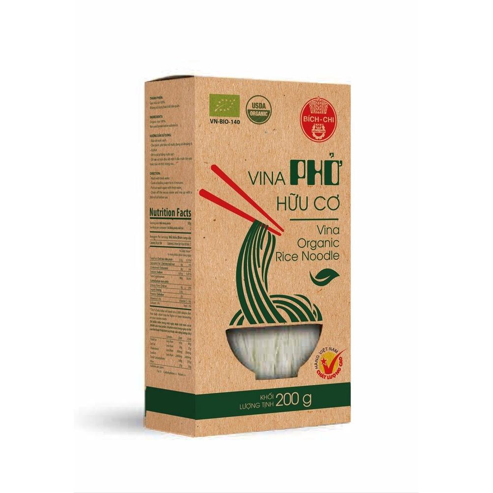 Vina Phở hữu cơ 200g, Vina Phở Bích Chi hữu cơ