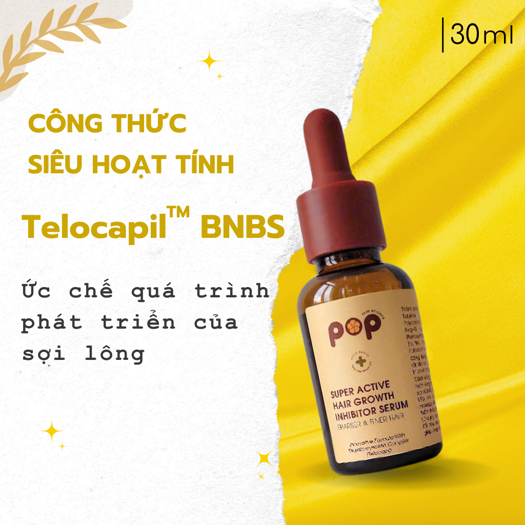 Tinh Chất Ức Chế Mọc Lông Siêu Hoạt Tính POP