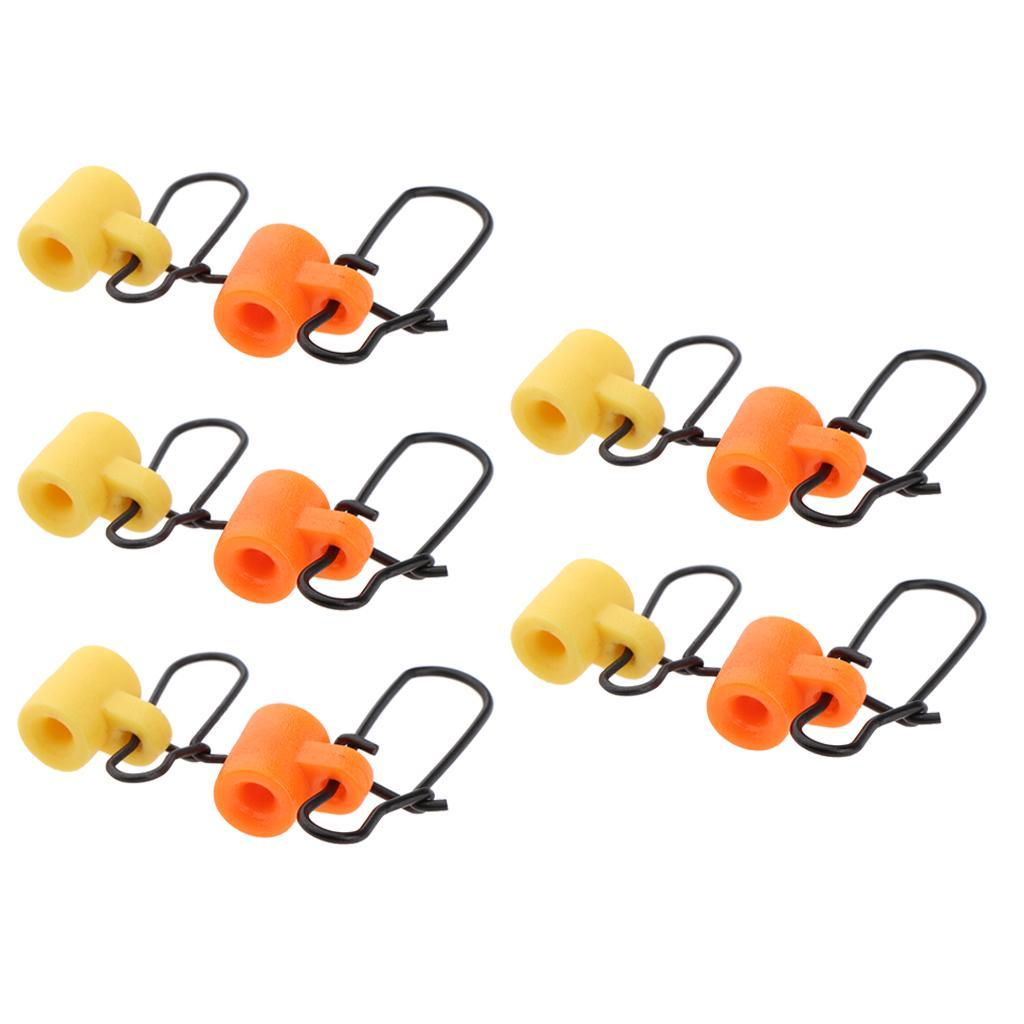 Fishing Hook  Clip Connector  Lock Snaps Swivel for Surf Fishing