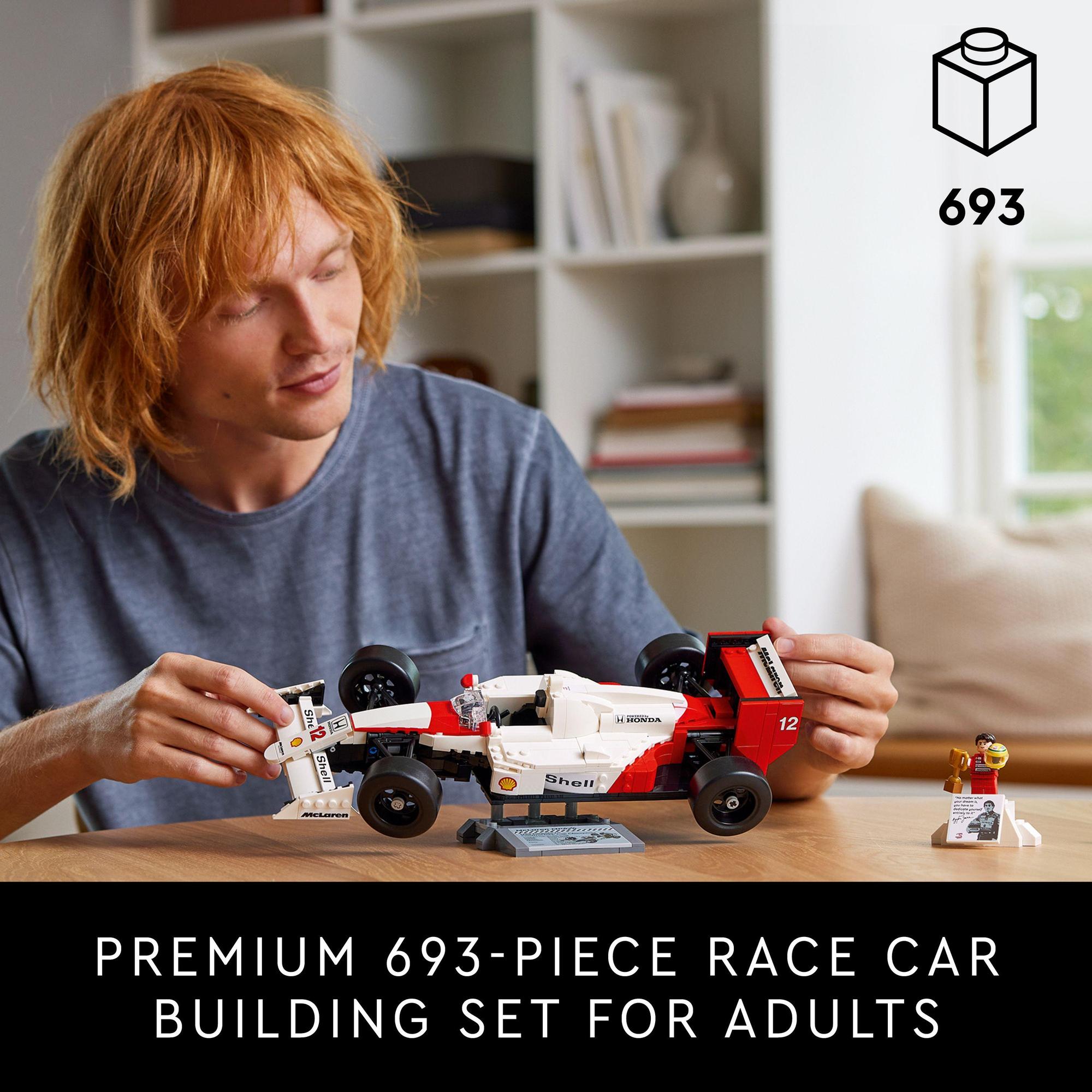 LEGO ADULTS 10330 Đồ chơi lắp ráp Siêu xe thể thao McLaren F1