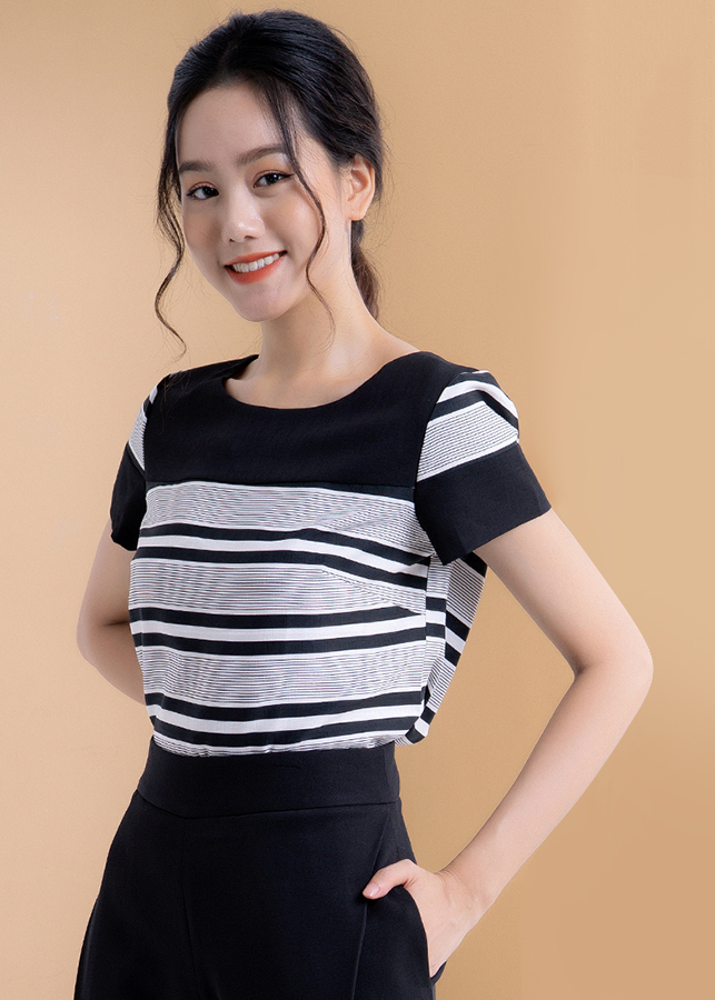 Áo Sơ Mi Kiểu Croptop Mila 9HT015DT