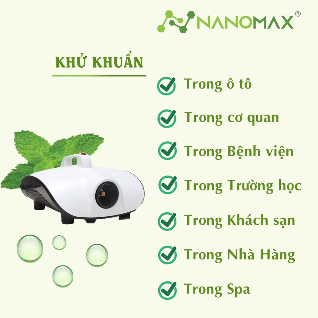 Máy khử mùi, diệt khuẩn NANOMAX - Khử Trùng - Khử Khuẩn Công Nghệ Nano Cao Cấp