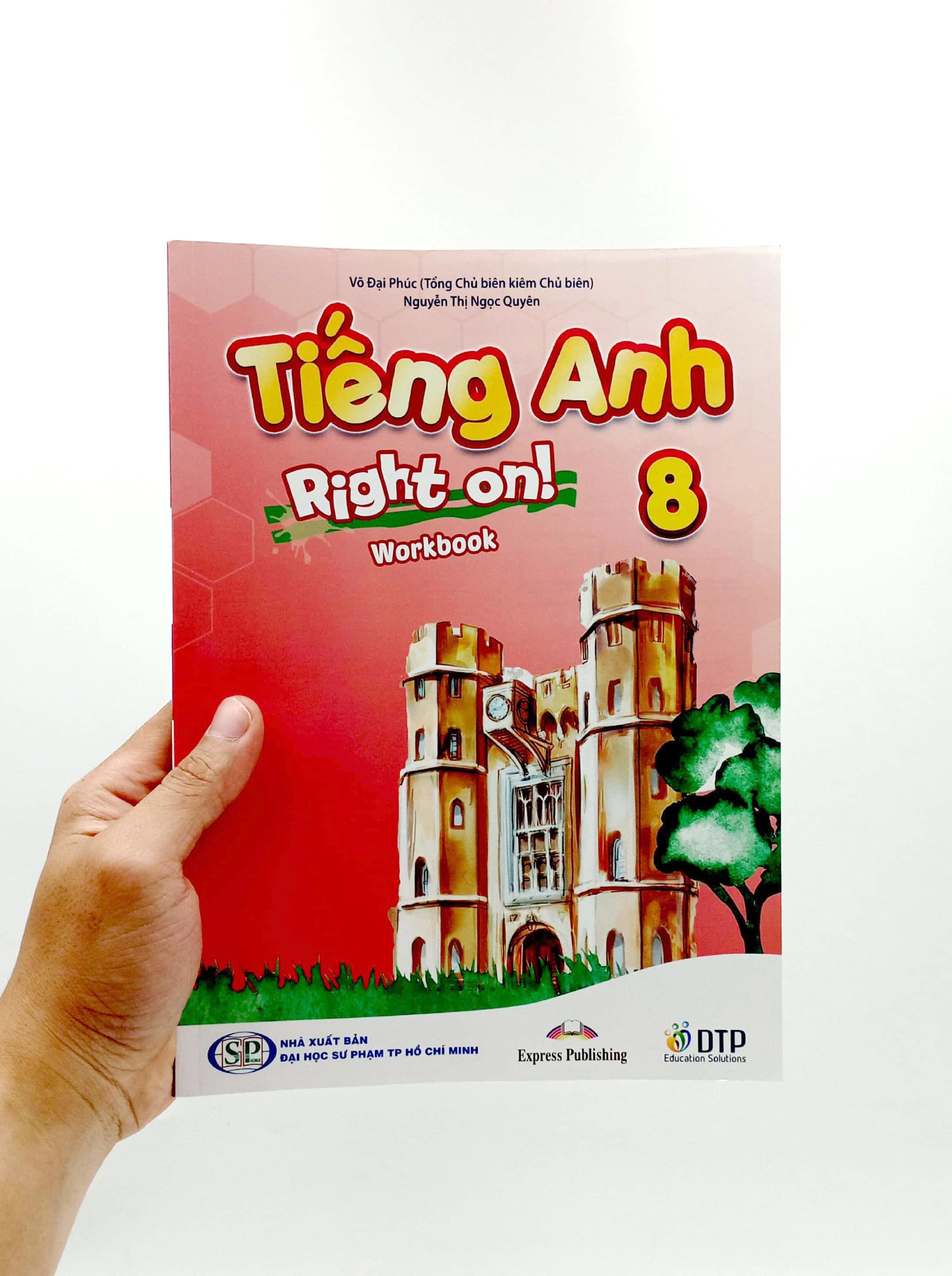 Tiếng Anh 8 Right On - Workbook (2023)