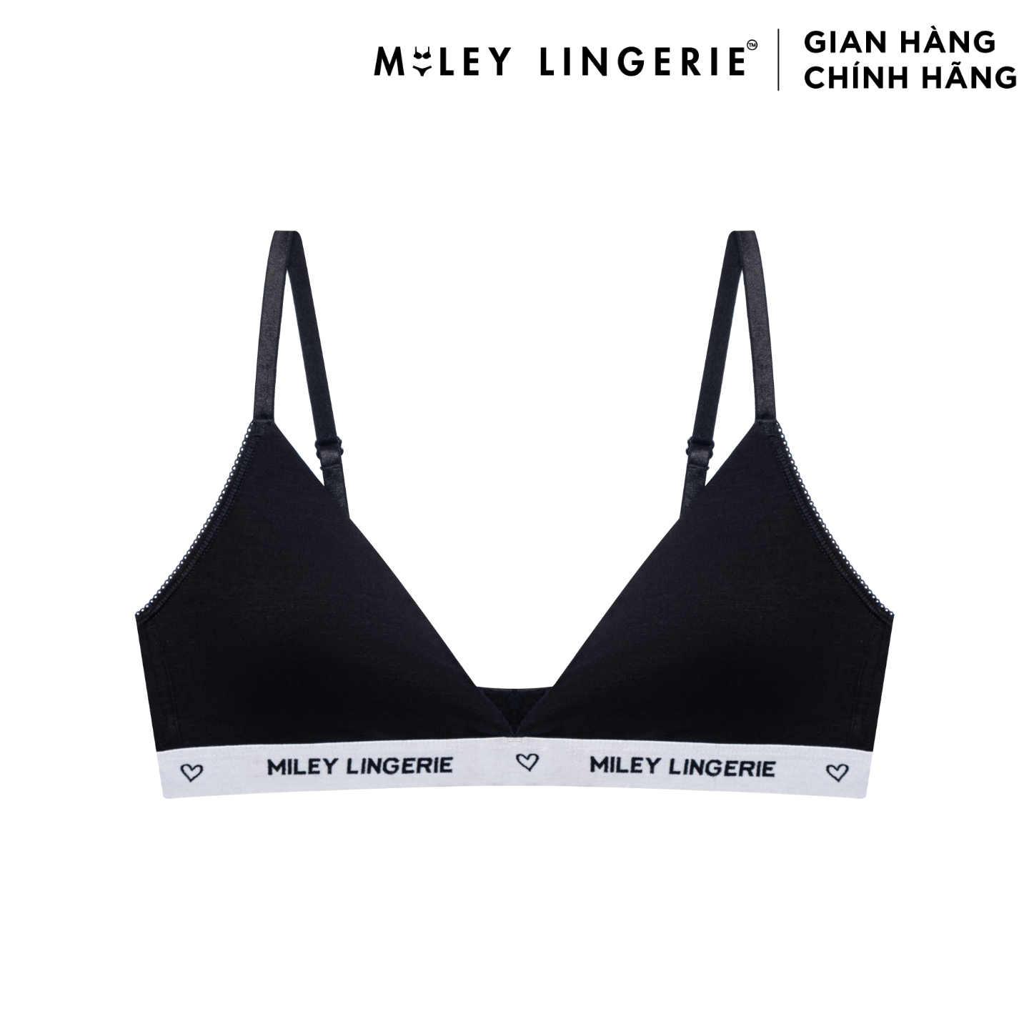 Bộ Đồ Lót Mút Mỏng Và Quần Boxer Nữ Vải Sợi Bamboo Từ Thiên Nhiên Viền Lưng Logo BeingMe Miley Lingerie