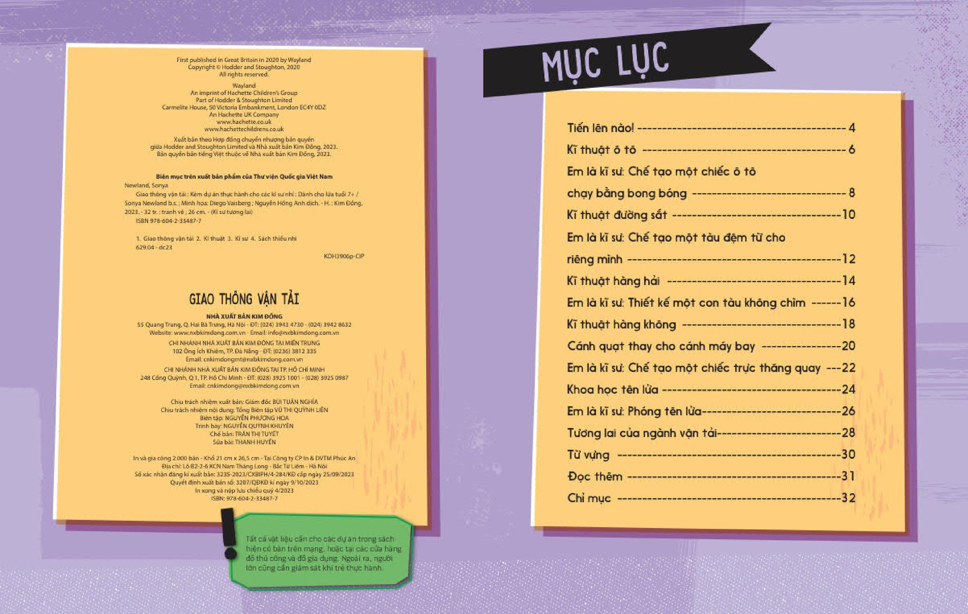 Kĩ Sư Tương Lai - STEM - Giao Thông Vận Tải