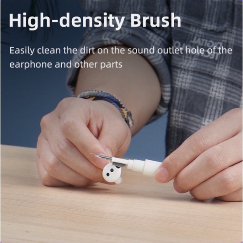 Bút vệ sinh tai nghe, loa, tai nghe bluetooth, tai nghe có dây RIBI - Hàng chính hãng