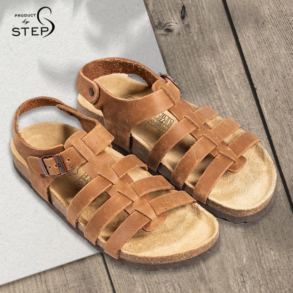 Giày đế trấu Unisex Da Quai chiến binh