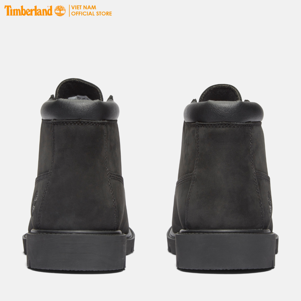 Timberland Giày Nam Boot Cổ Trung Basic Chukka WP w/ Suede Black Nubuck TB0A2QPZ01