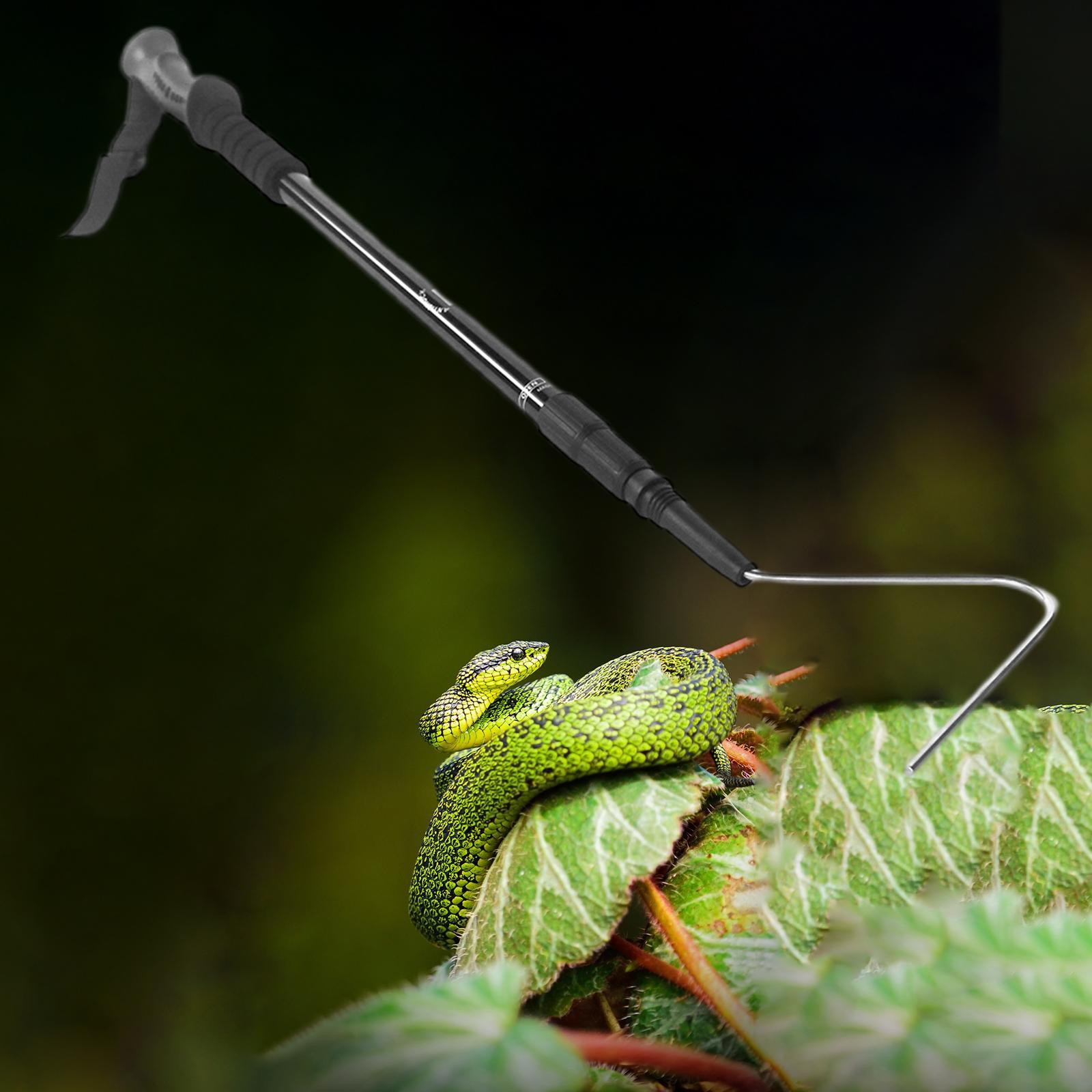 Telescoping Hook Stick Reptile Hook Handling