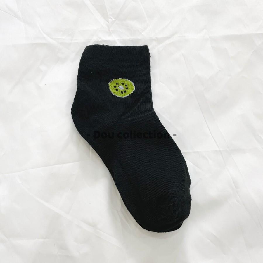 Vớ Tất Nam Nữ Cổ Cao Cotton Họa Tiết Trái Cây Nhiều Màu Phong Cách Nhật Bản Dễ Thương - Mã TV010