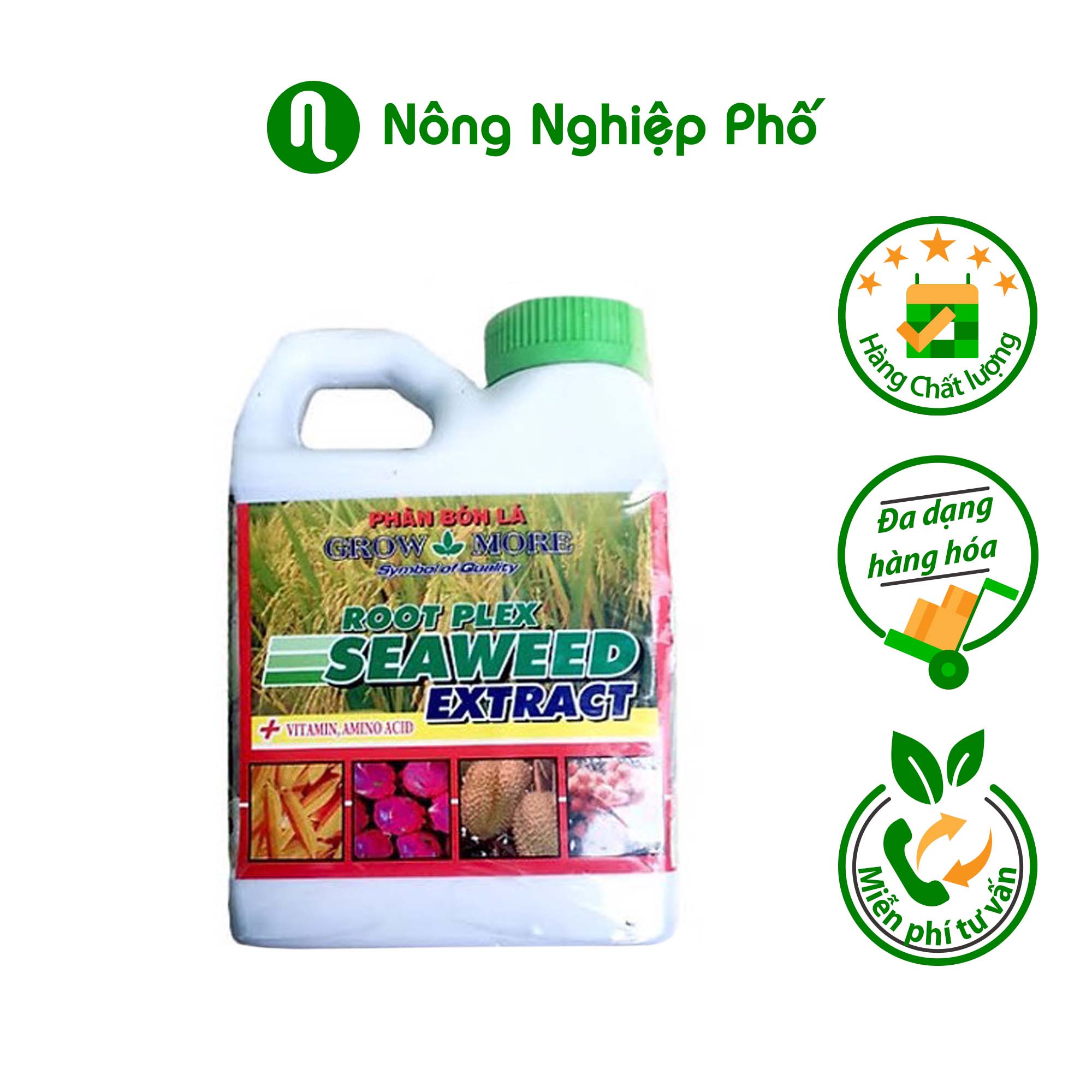 CHAI 500 ML - PHÂN BÓN HỮU CƠ RONG BIỂN ROOT PLEX SEAWEED EXTRACT - PHÂN BÓN SINH HỌC - DẠNG LỎNG - KÍCH THÍCH RỄ - GIẢI QUYẾT TÌNH TRẠNG NÓNG CÂY - CHỐNG RỤNG BÔNG