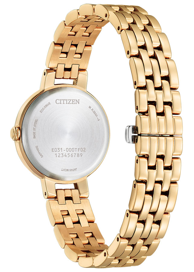 Đồng Hồ Nữ Citizen Dây Thép Không Gỉ EM0993-82Z - Mặt Xanh (Sapphire)