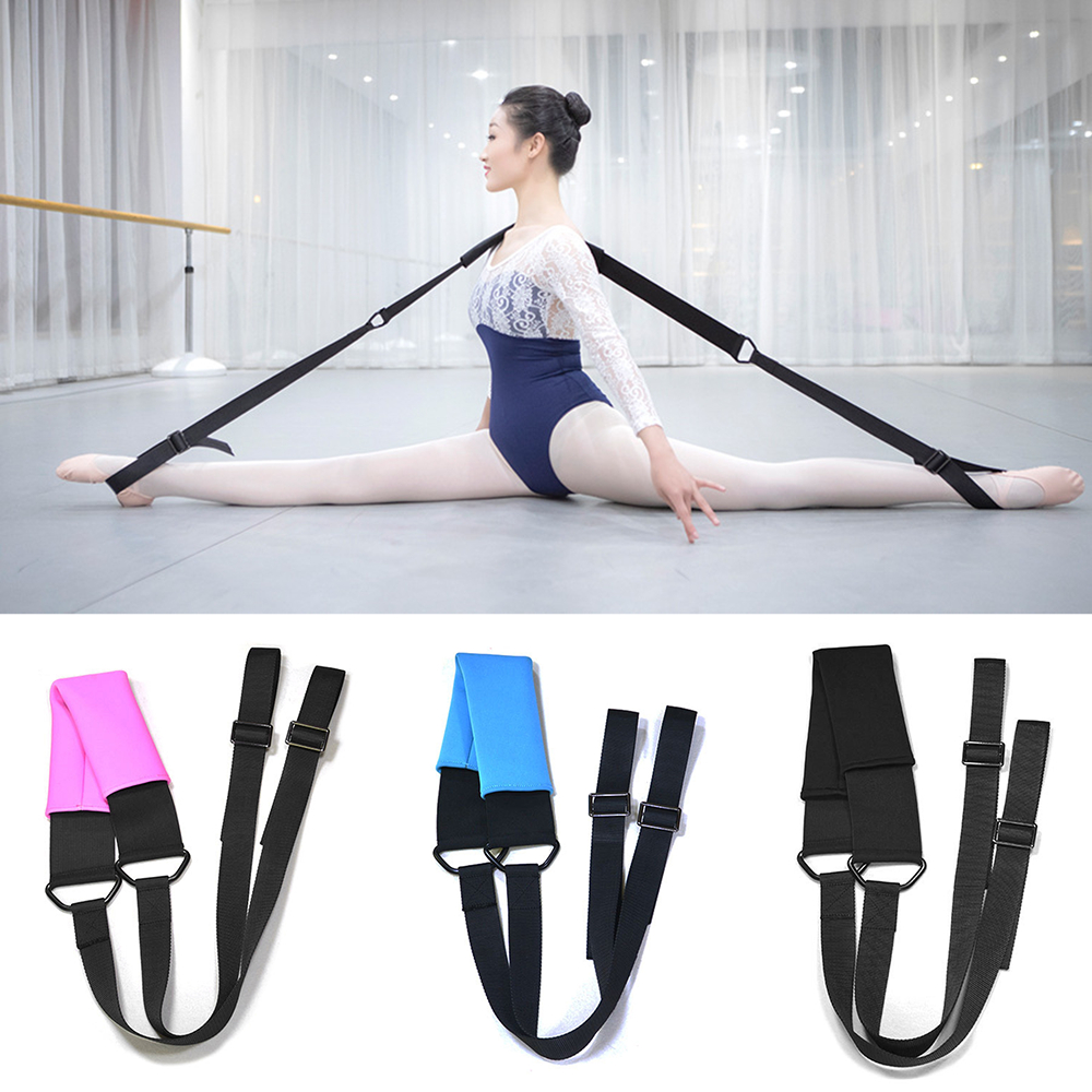 Dây đeo kéo dài chân với túi đựng dài 2,6 m có thể điều chỉnh dùng luyện tập khiêu vũ mua ba lê