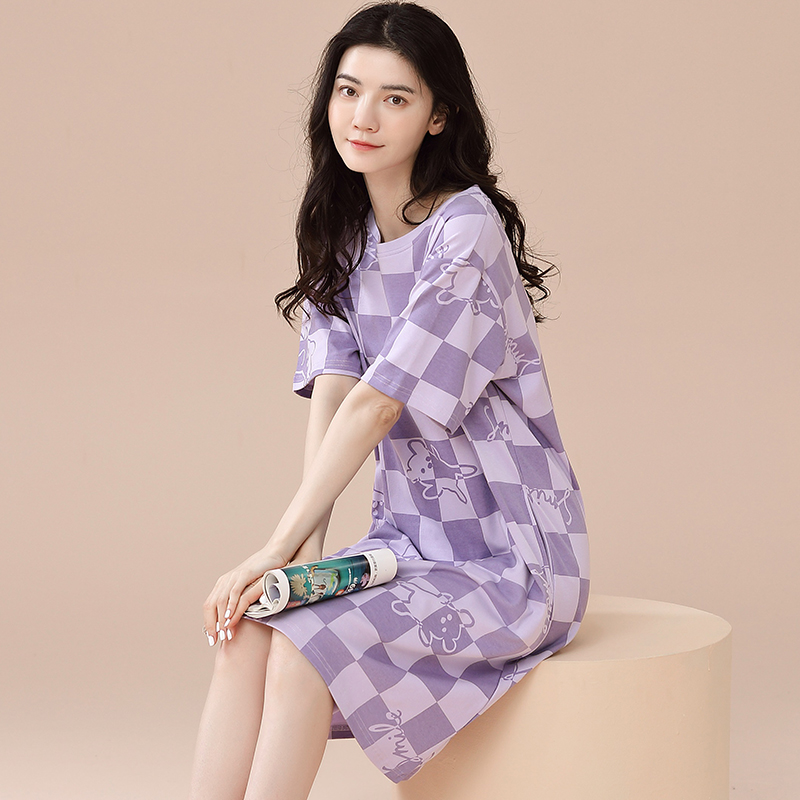 Váy mặc nhà cotton 8822