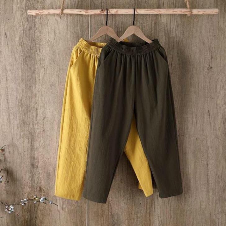 GIÁ BUÔN SỈ QUẦN BAGGY ĐŨI CẠP CHUN NHẸ MÁT 823