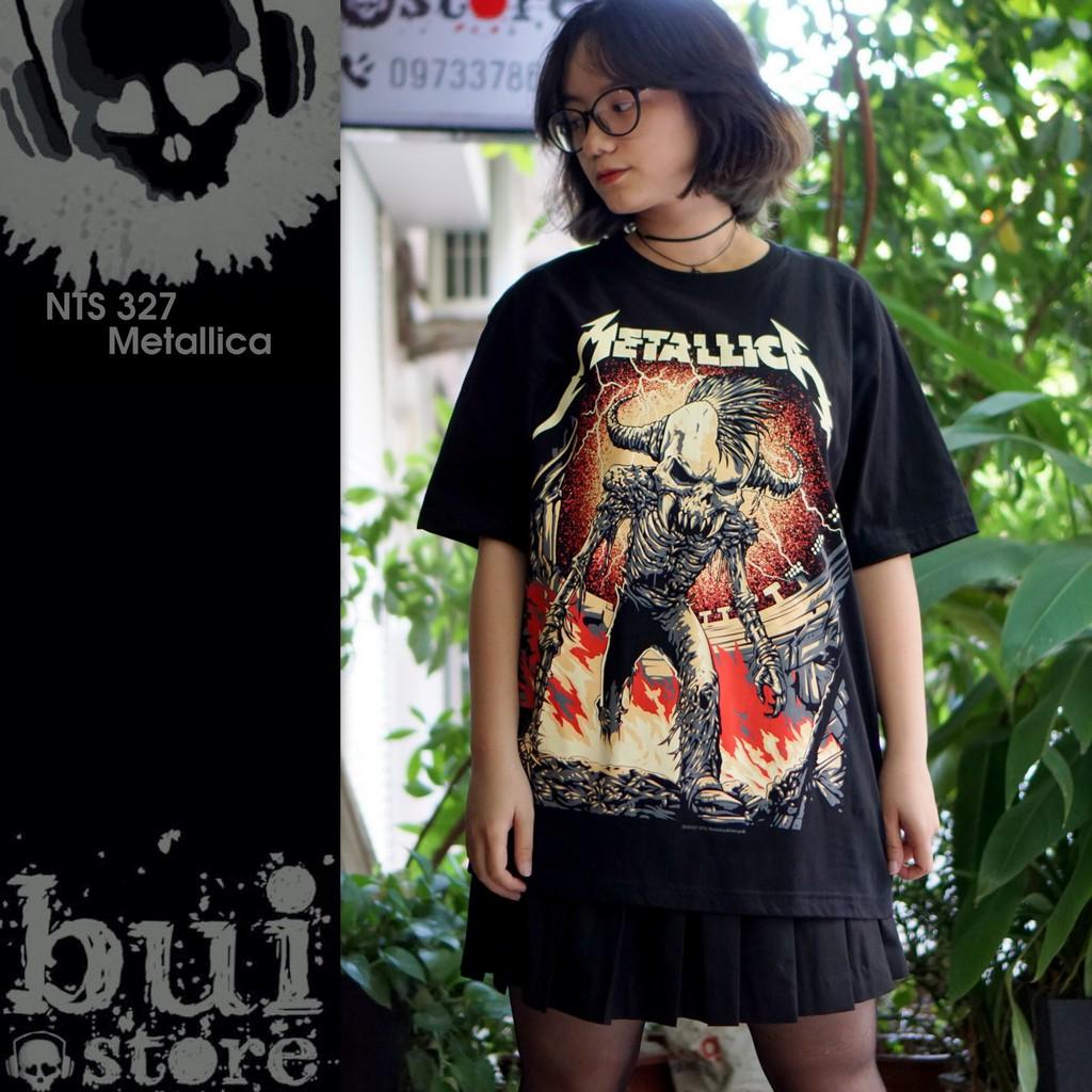 Áo Rock band tee phông / thun Metallica NTS 327