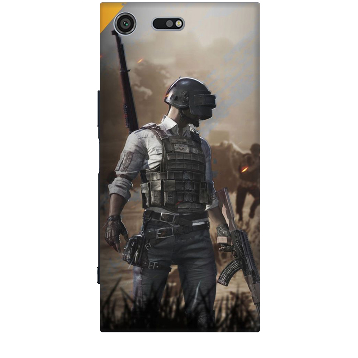 Ốp lưng dành cho điện thoại SONY XZ PREMIUM hình PUBG Mẫu 10