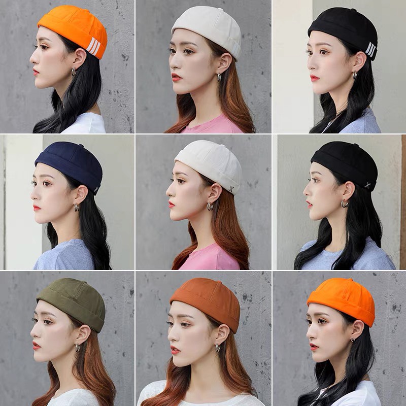 Nón Beanie, Mũ Tròn Nam Nữ, Mũ Không Vành Thủy Thủ Siêu Cá Tính Streetstyle MD09