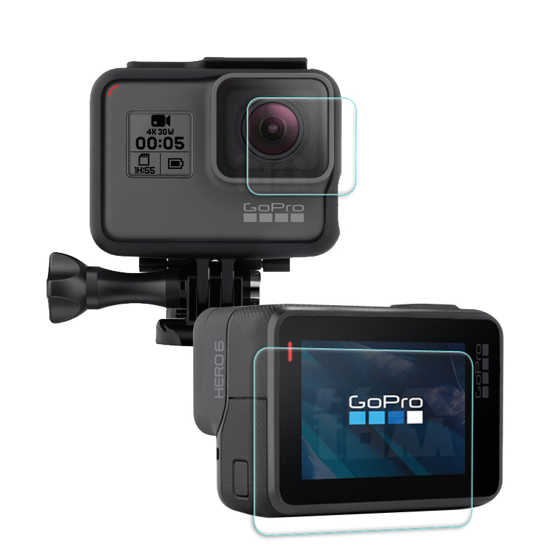 Kính Cường Lực Màn Hình GoPro Hero 5 Hero 6 Hero 7 Black - Bộ 2 miếng