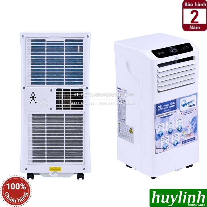 Máy lạnh - điều hoà di động Fujie MPAC10 - Công suất 10000BTU (1HP) [17-22m2] - Máy lạnh mini - Hàng chính hãng