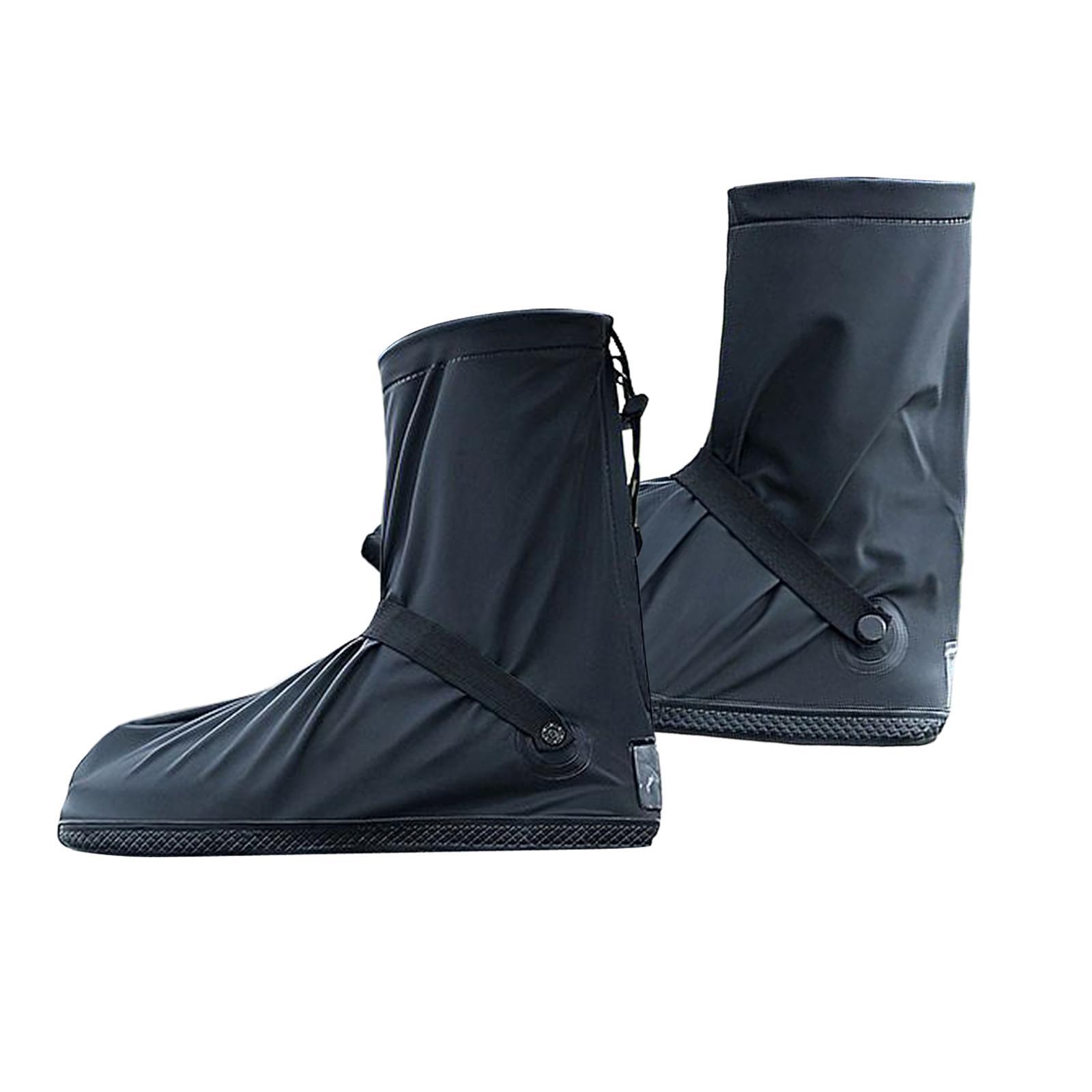 Waterproof Boots Covers ,Rain Shoe Cover, Galoshes ,Foldable ,Slip Resistance ,Shoe Protectors Overshoes Reusable Rain Boots for Fishing Mud Snow
