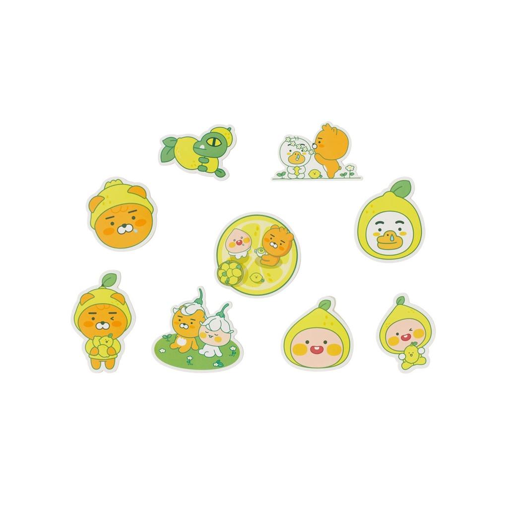 Sticker Dán Sổ Lemon Ryan Kakao Friends Chính Hãng