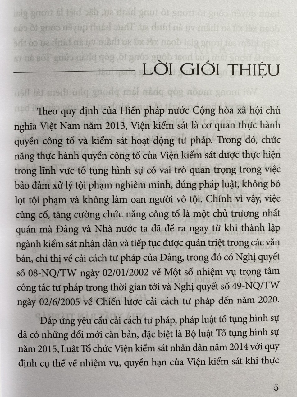 Thực Hành Quyền Công Tố Trong Giai Đoạn Xét Xử Sơ Thẩm Vụ Án Hình Sự