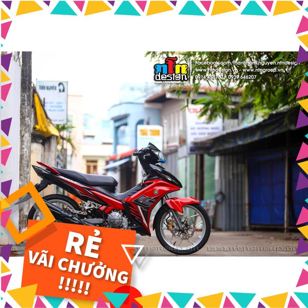 Tem Rời Exciter 135 Mẫu LC Đỏ Đen Trắng