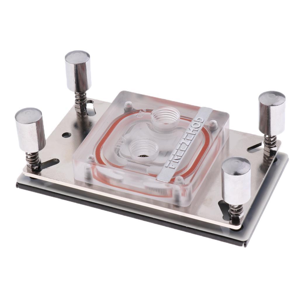 Acrylic CPU Water Cooling Block Metal Liquid   for  3/3+ /4