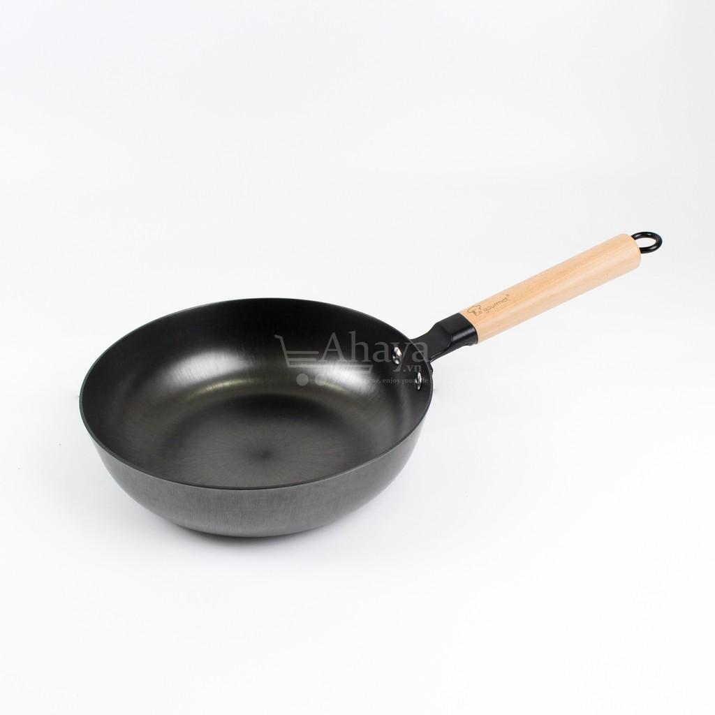 Chảo gang La gourmet Nitrigan 24cm - Hàng chính hãng