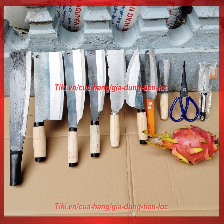 Bộ dao 10 món nhà bếp tông chặt cao cấp