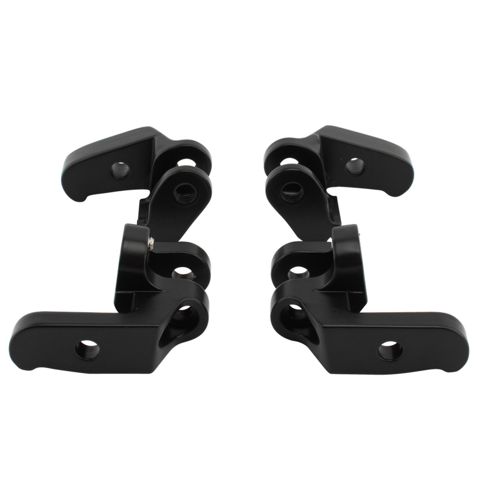 Aluminum Alloy Motorcycle Driver Floorboard Relocation Brackets Kit for Trikes
