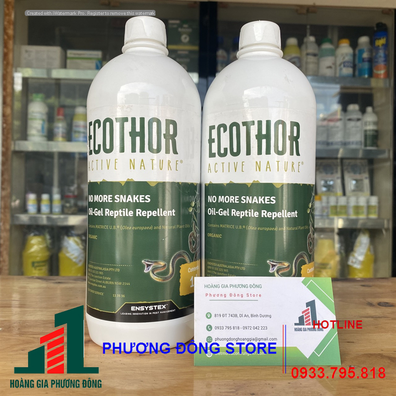 Thuốc diệt tắt kè Ecothor Lizards - xua thằn lằn, tắc kè dạng lỏng