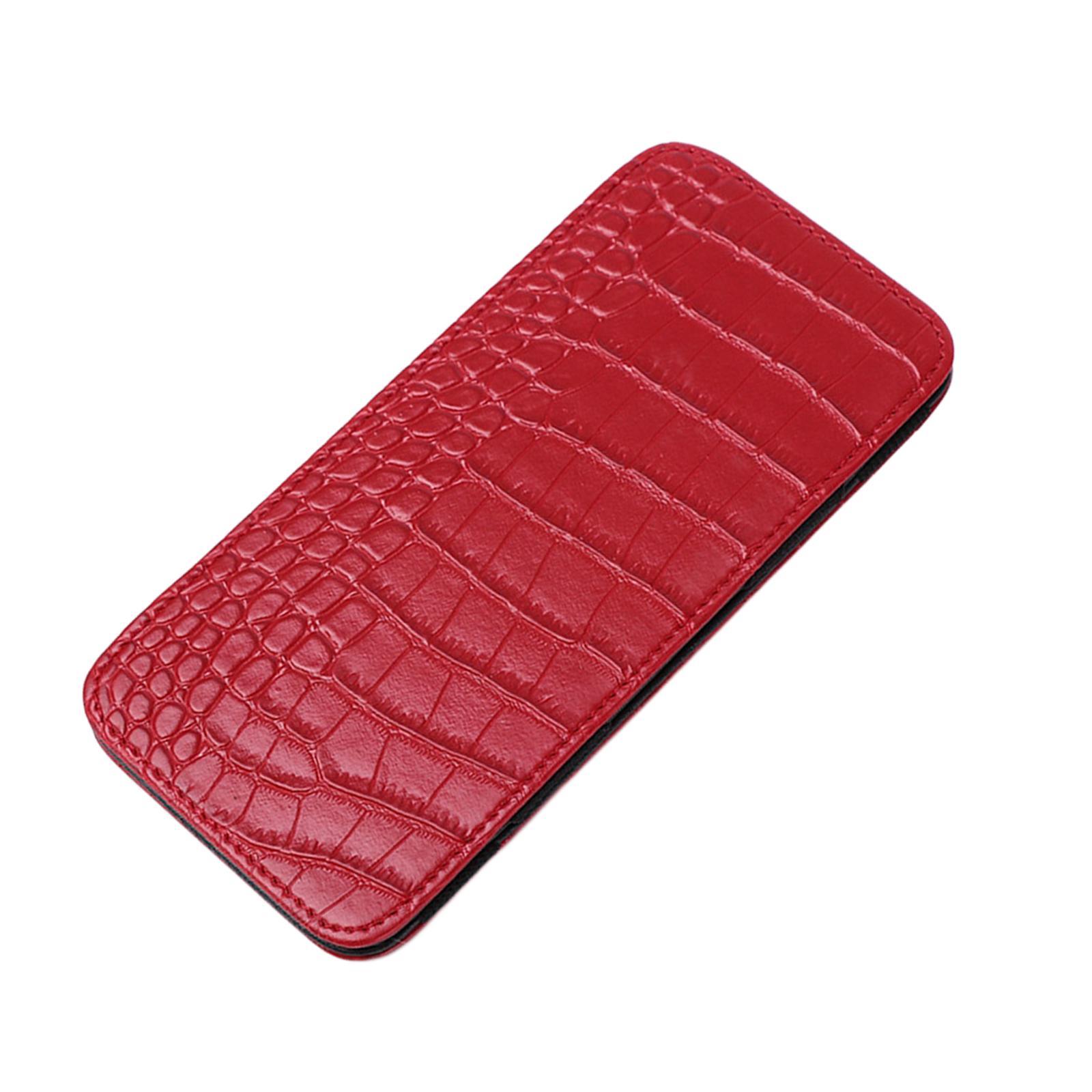 PU Pocket Card Holder Portable ID Case for Women Men Waterproof Casual Purse