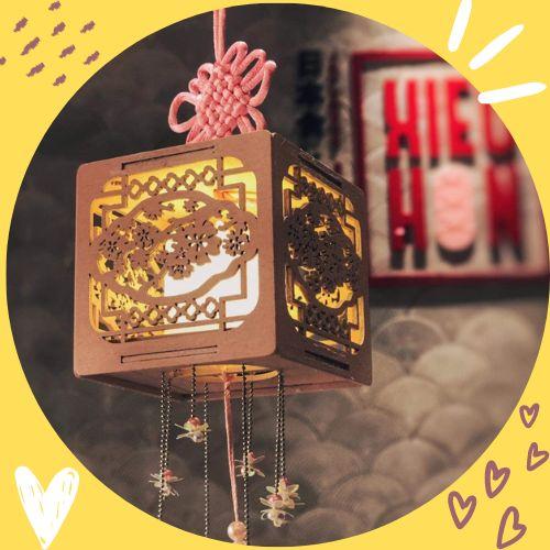 Lồng đèn handmade tự làm diy phụ kiện trang trí, quà tặng