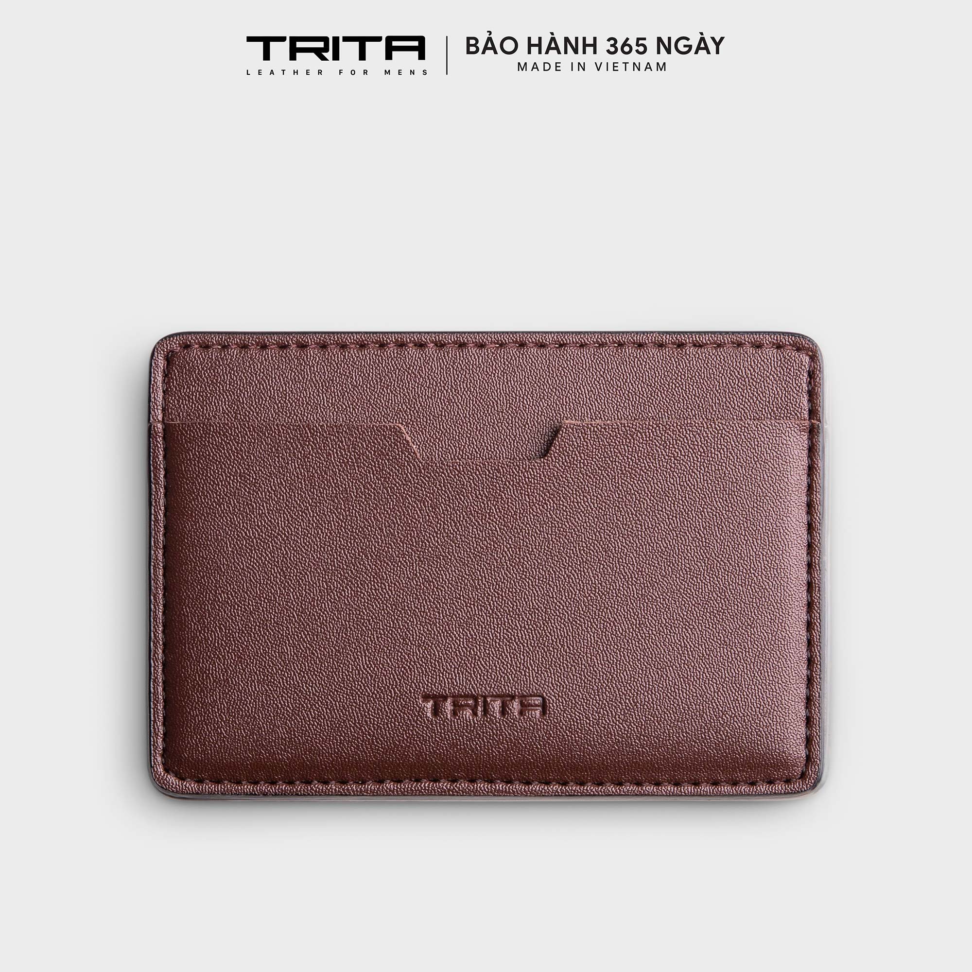 Ví Trita ( Thời trang nam đựng namecard tiện lợi - Ví da Liberal RVN11 )