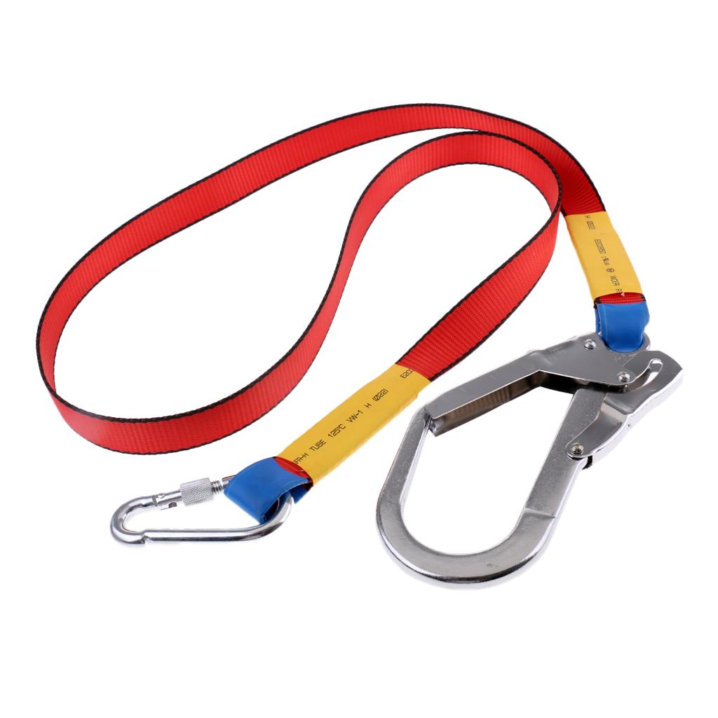 3X Harness Belt Safety Lanyard Fall Protection